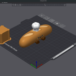 Cute Articulated Baguette | No AMS | Print-in-place | Support-free 3d model
