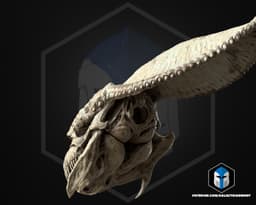 Acklay Skull Trophy - 3D Print Files 3d model