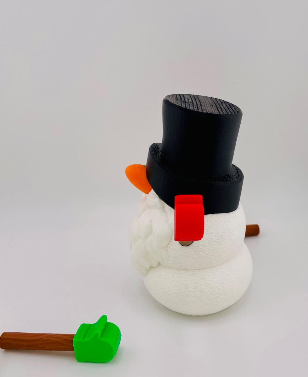 Snowman Gnome Set 3d model