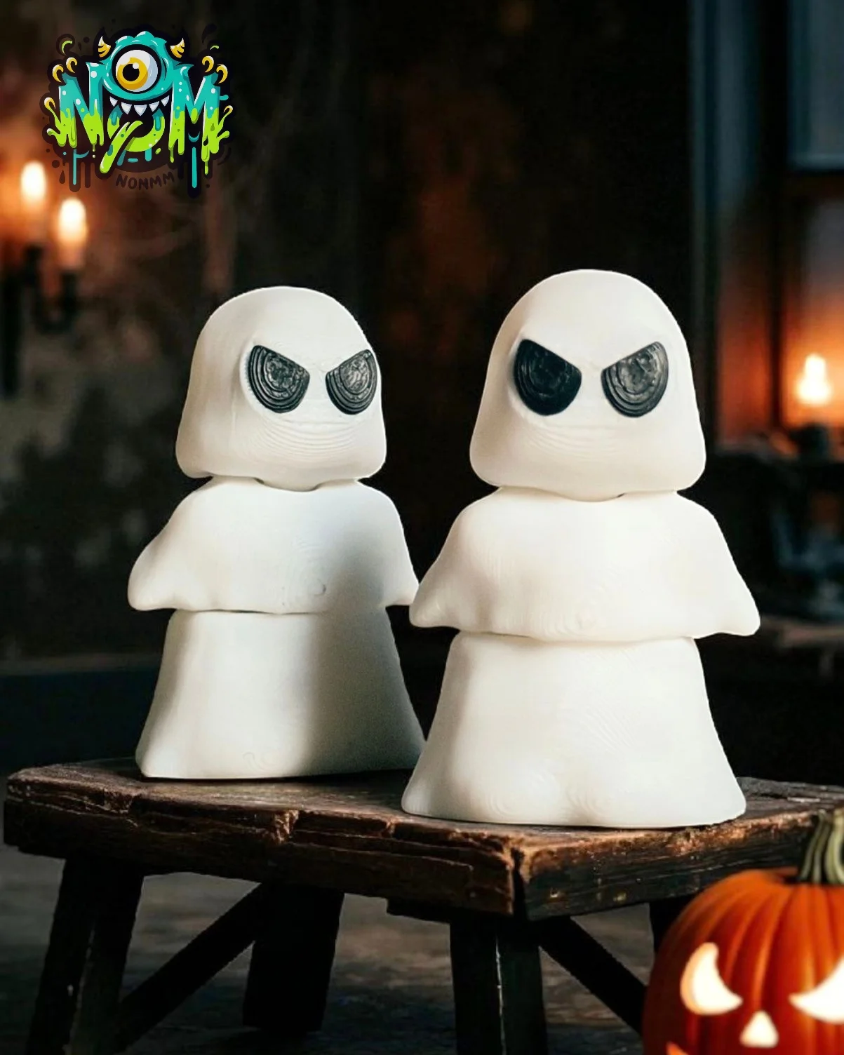 Tiny Ghost flexi Nomz 3d model