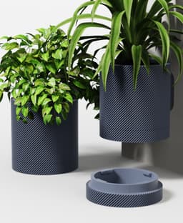 ANGLE Collection - Planter Set 3d model