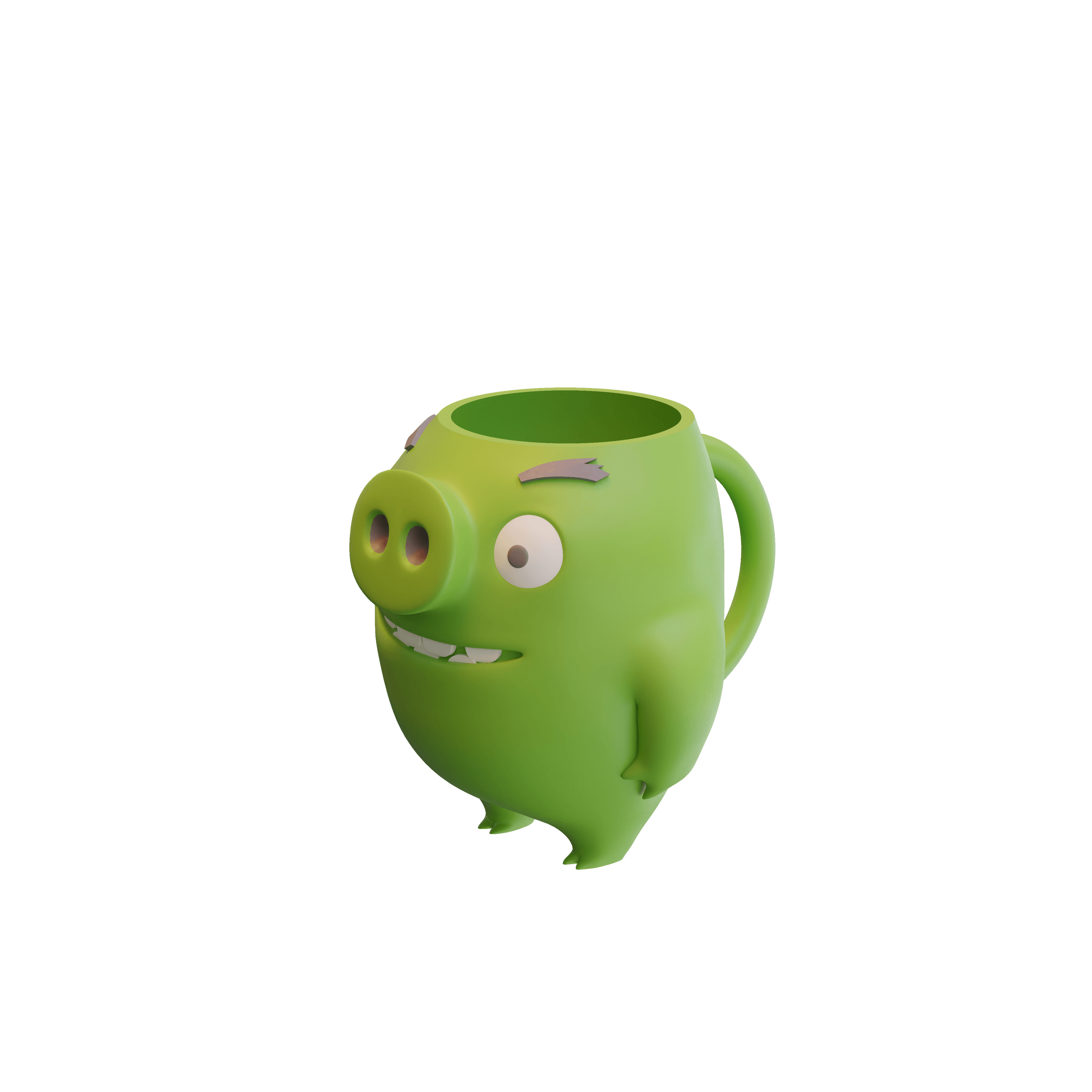 Ross Mug from Angry Birds 3d model