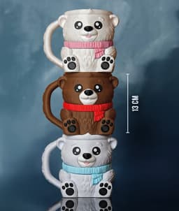 Pawblo , the Icepint Holding Polar Bear 3d model