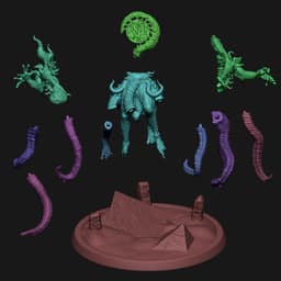 Nyarlathotep - The Crawling Chaos 3d model