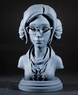 Carrie Fisher Bust
Printer: Elegoo Saturn 2
Resin: Siraya Tech Fast Navy Grey 3d model