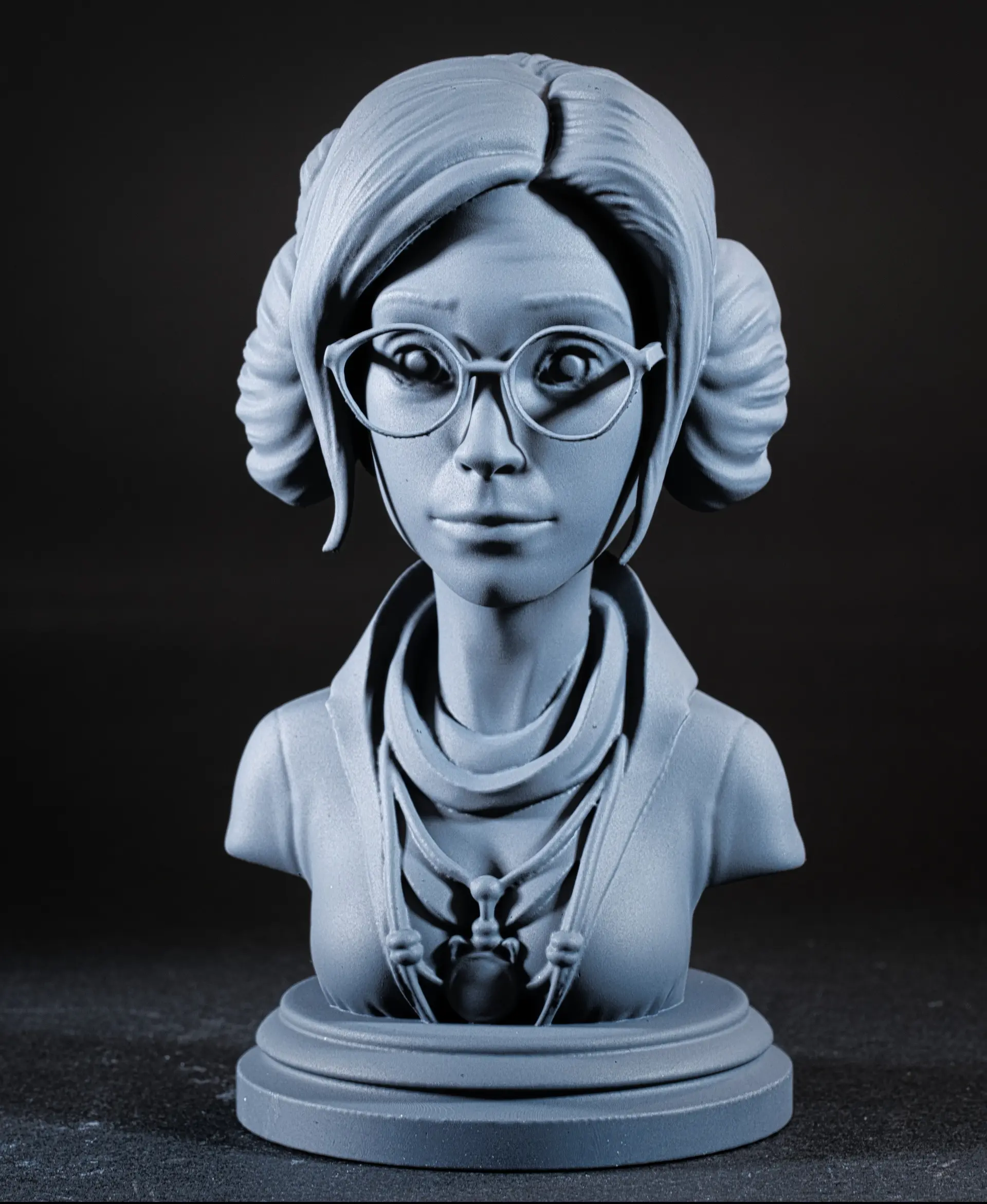 Carrie Fisher Bust
Printer: Elegoo Saturn 2
Resin: Siraya Tech Fast Navy Grey