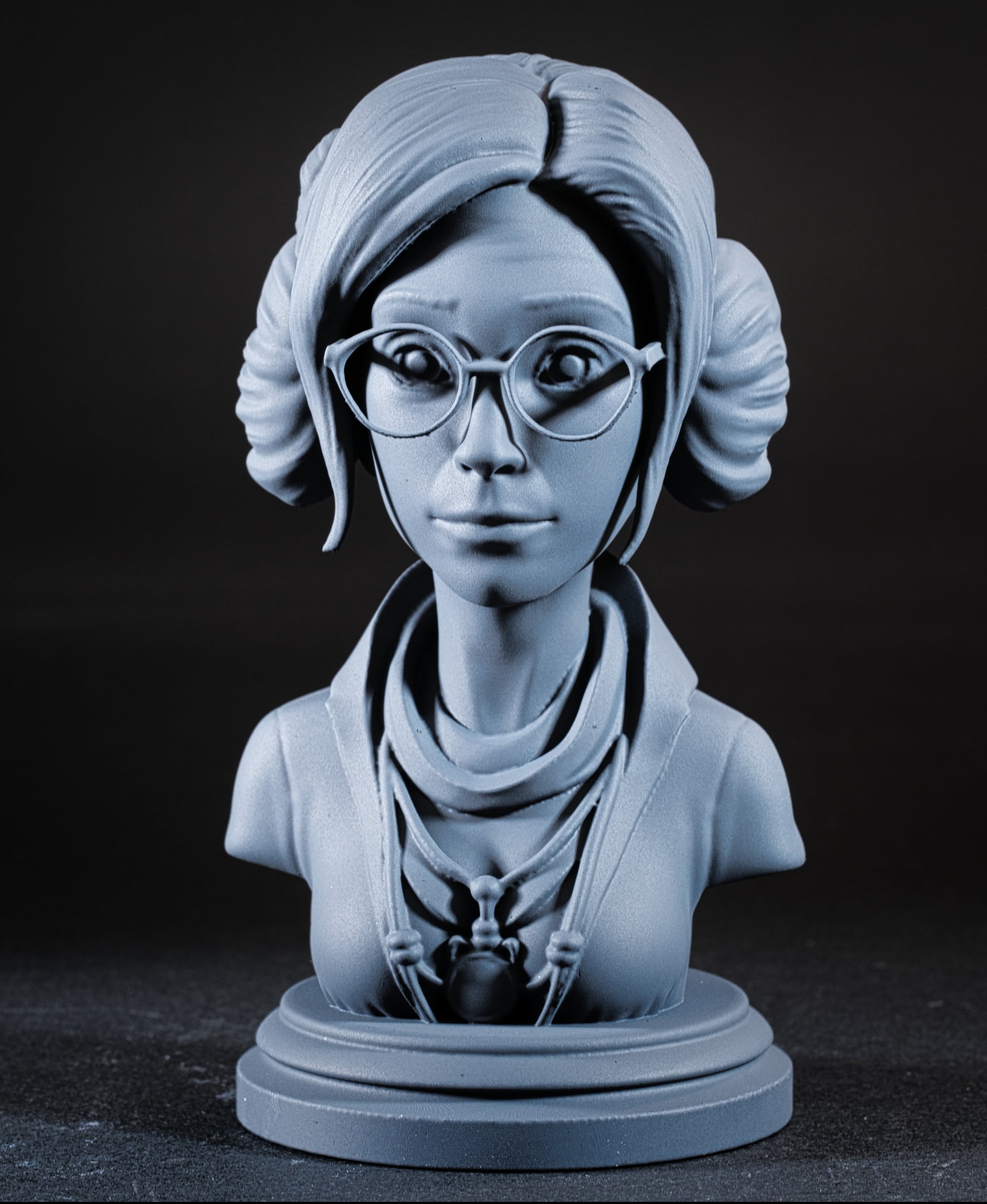 Carrie Fisher Bust
Printer: Elegoo Saturn 2
Resin: Siraya Tech Fast Navy Grey