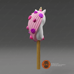 Candy 2 in unicorn style 3d model