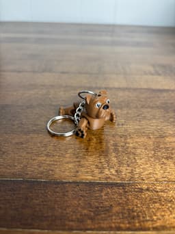 Bulldog V2 Keychain 3d model
