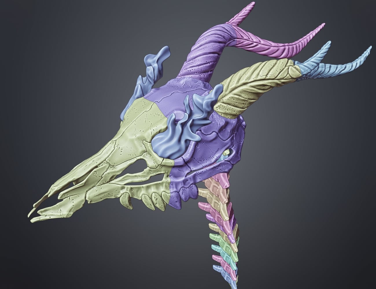 Slay the Spire Silent Skull Mask 3d model