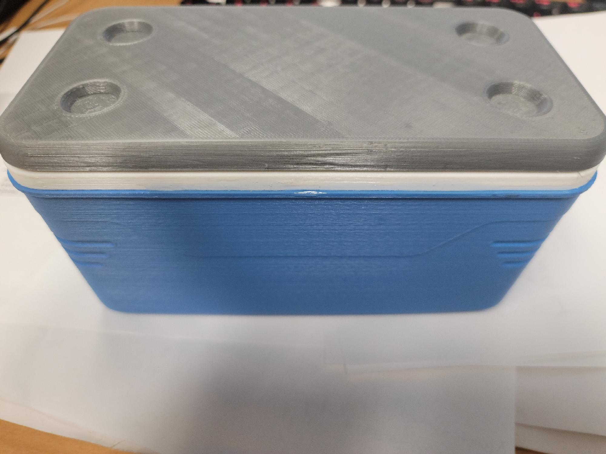 3D Print: One Can Cooler - came out 100% perfect - 3d model