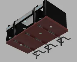 Peg Board Gridfinity Bin System 3d model