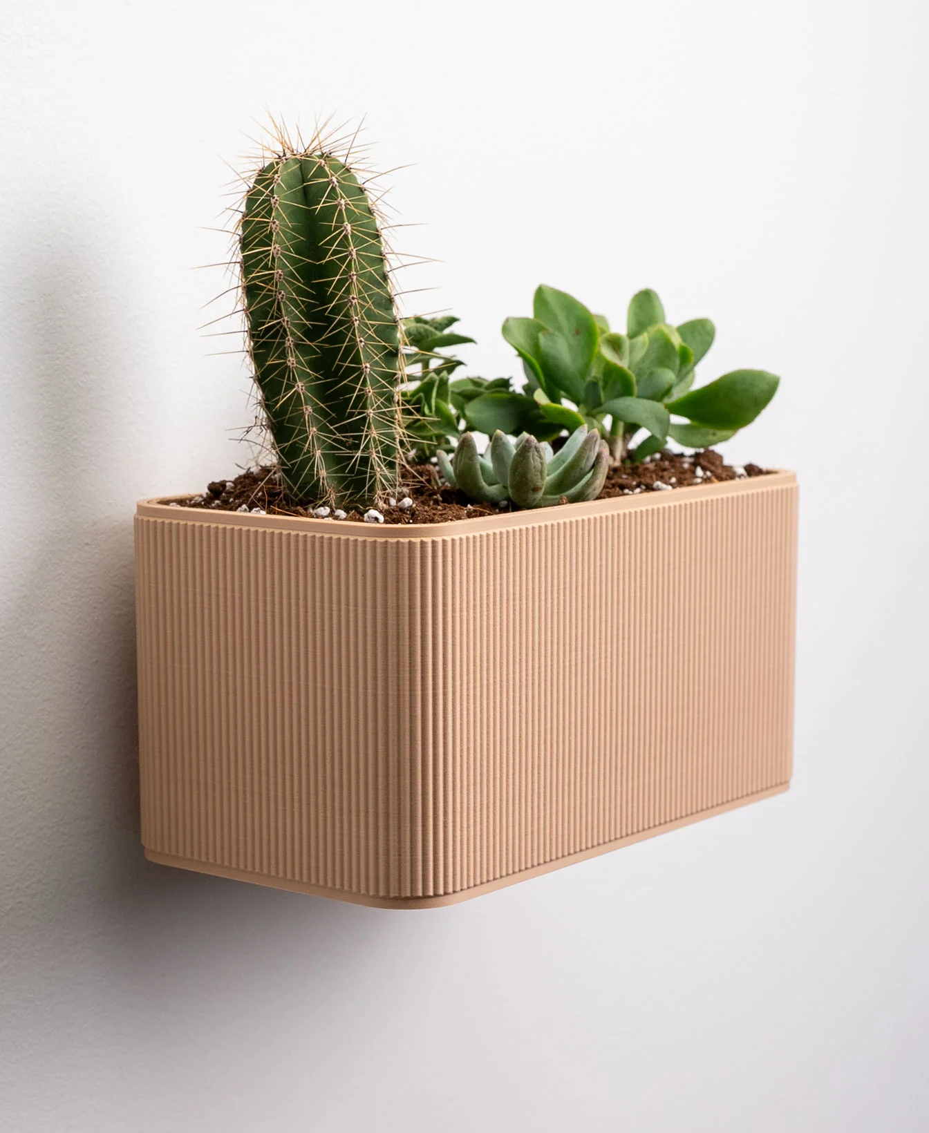 Rectangular Wall Planter 3d model