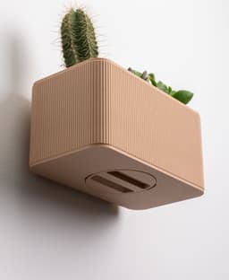 Rectangular Wall Planter 3d model