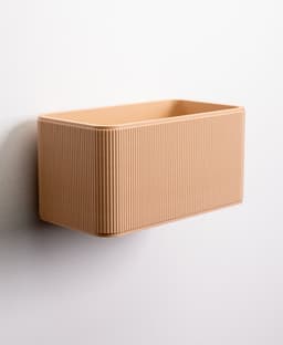 Rectangular Wall Planter 3d model
