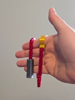 Gunchaku — Spinning Fidget Blaster Toy 3d model