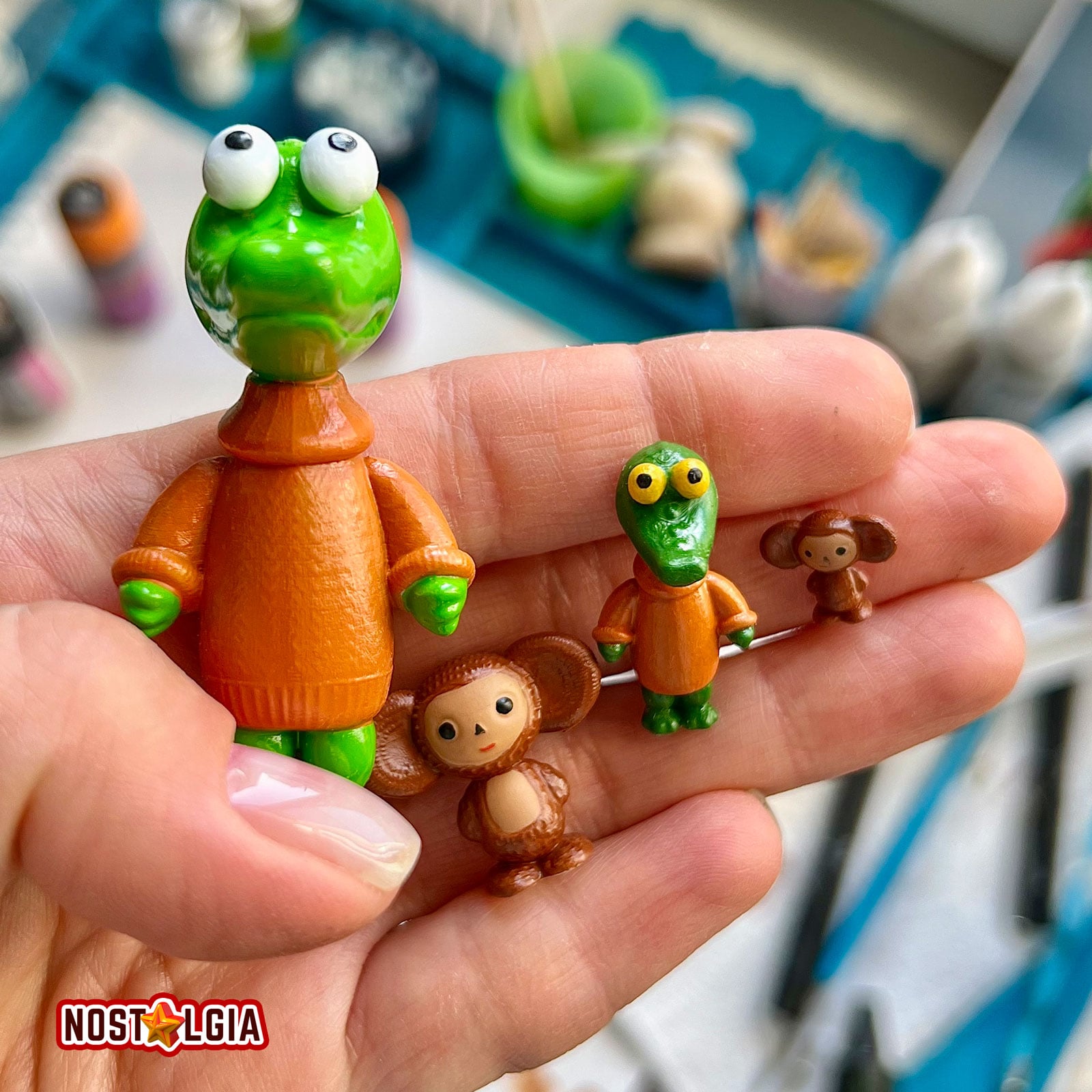 Cheburashka Vintage Toy 3d model