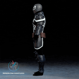 Agent Venom Armor 3D Printer STL File 3d model