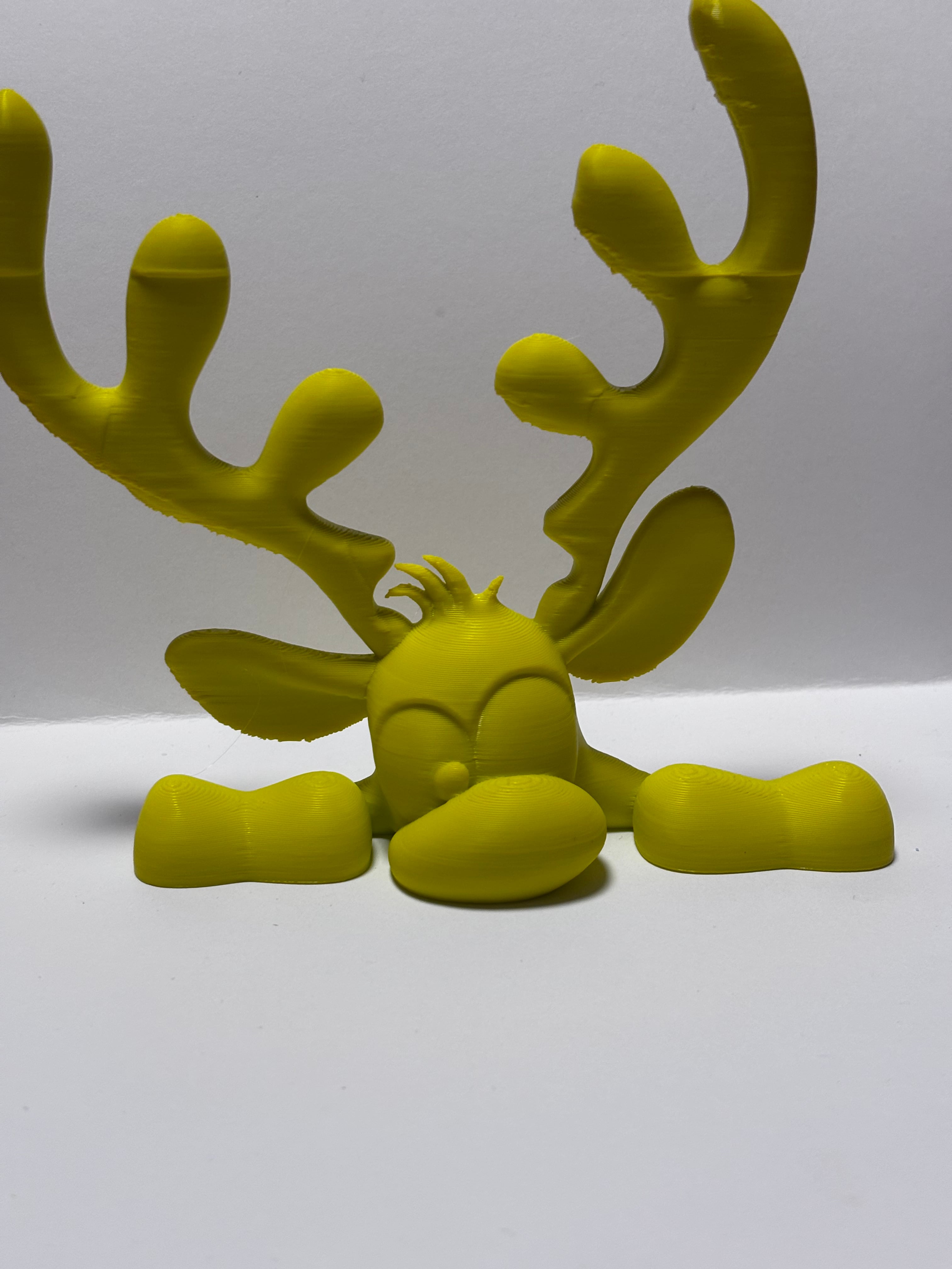 Christmas reindeer 3d model