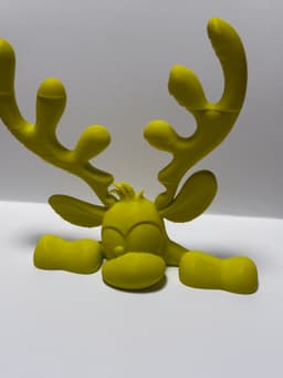 Christmas reindeer 3d model