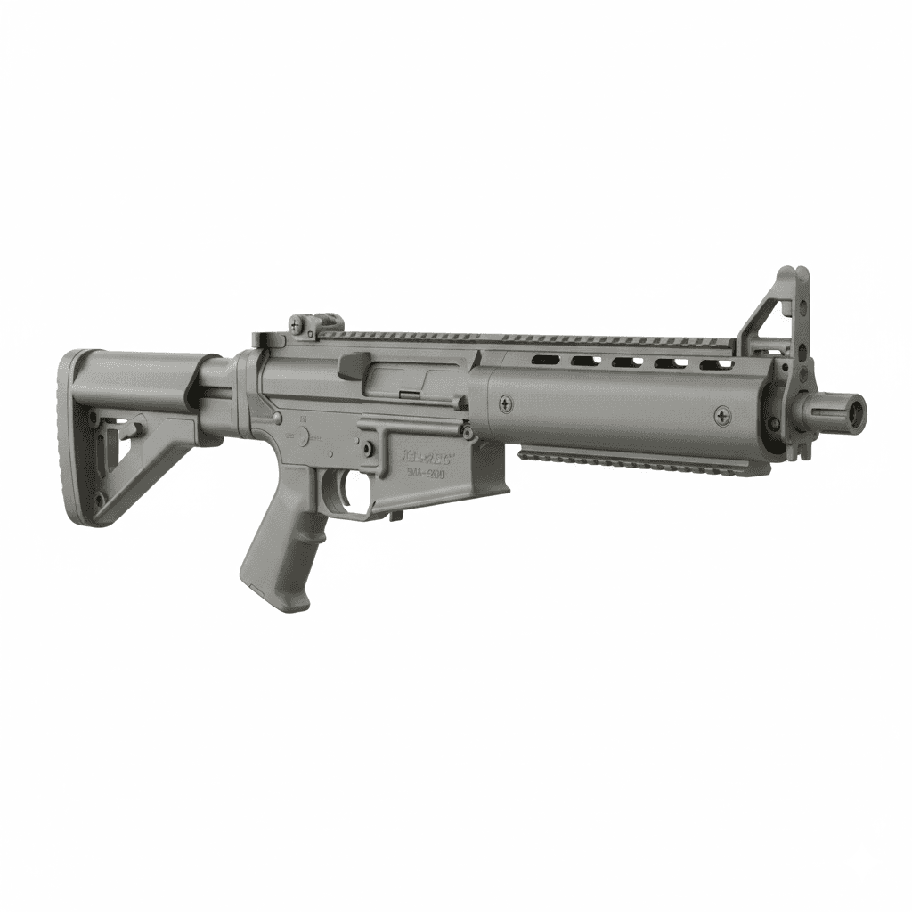Gun Kel Tec SUB 2000 Tactical Carbine 3d model