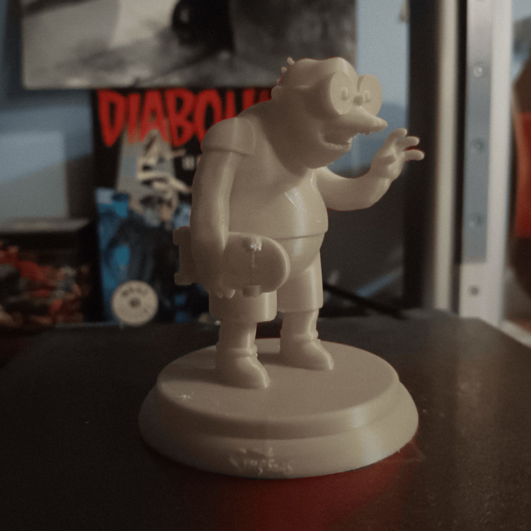 Hans Moleman as Bart 3d model