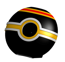 Luxury Ball Pokeball / Pokémon Go Plus + Protective Case 3d model