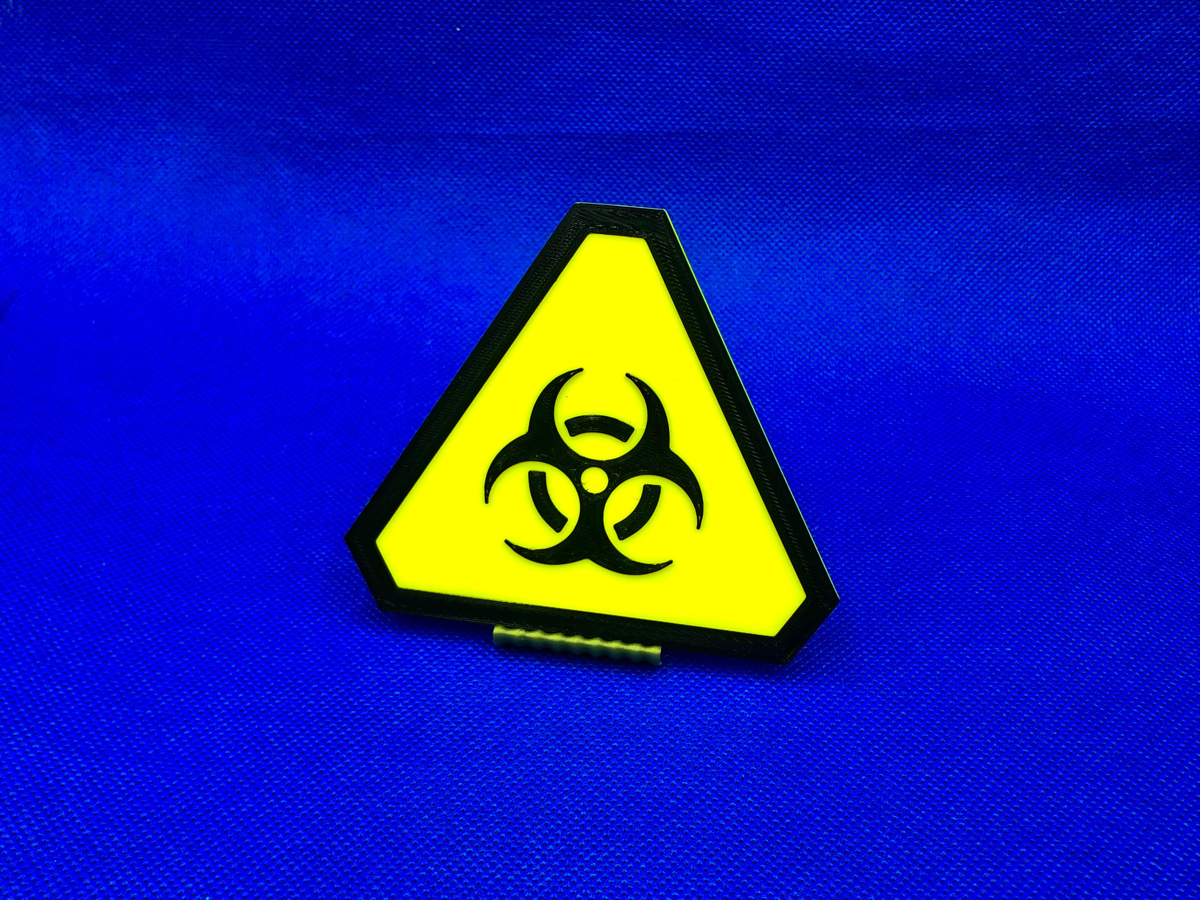 Warning Sign - Biohazard 3d model