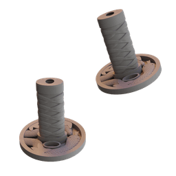 Obanai Sword Soda Cup Topper 3d model