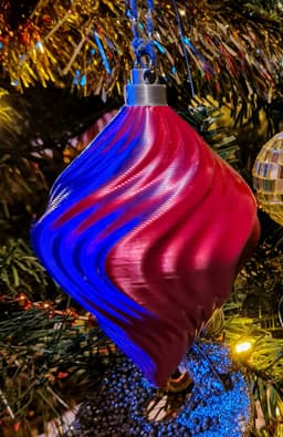 Wavy Bauble - Vase mode 3d model