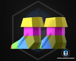 OSRS Fancy Boots - 3D Print Files 3d model