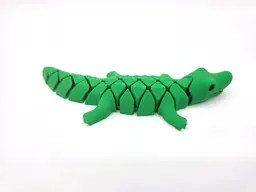 Cute Lil Flexi Croc 3d model
