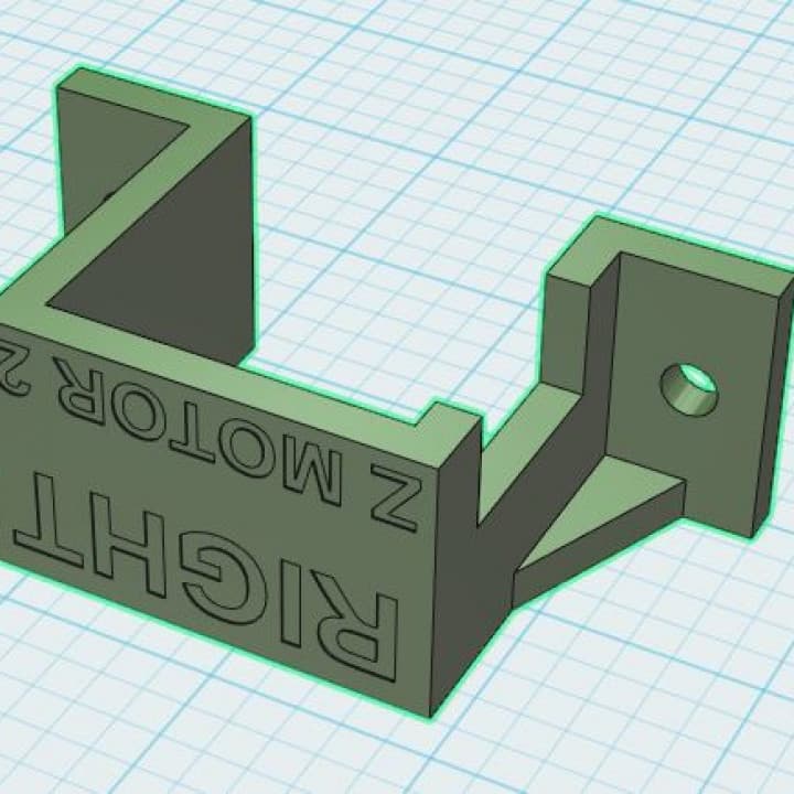 wombot-exilis-xl-motor-bracket-z-axis-right-side.stl 3d model