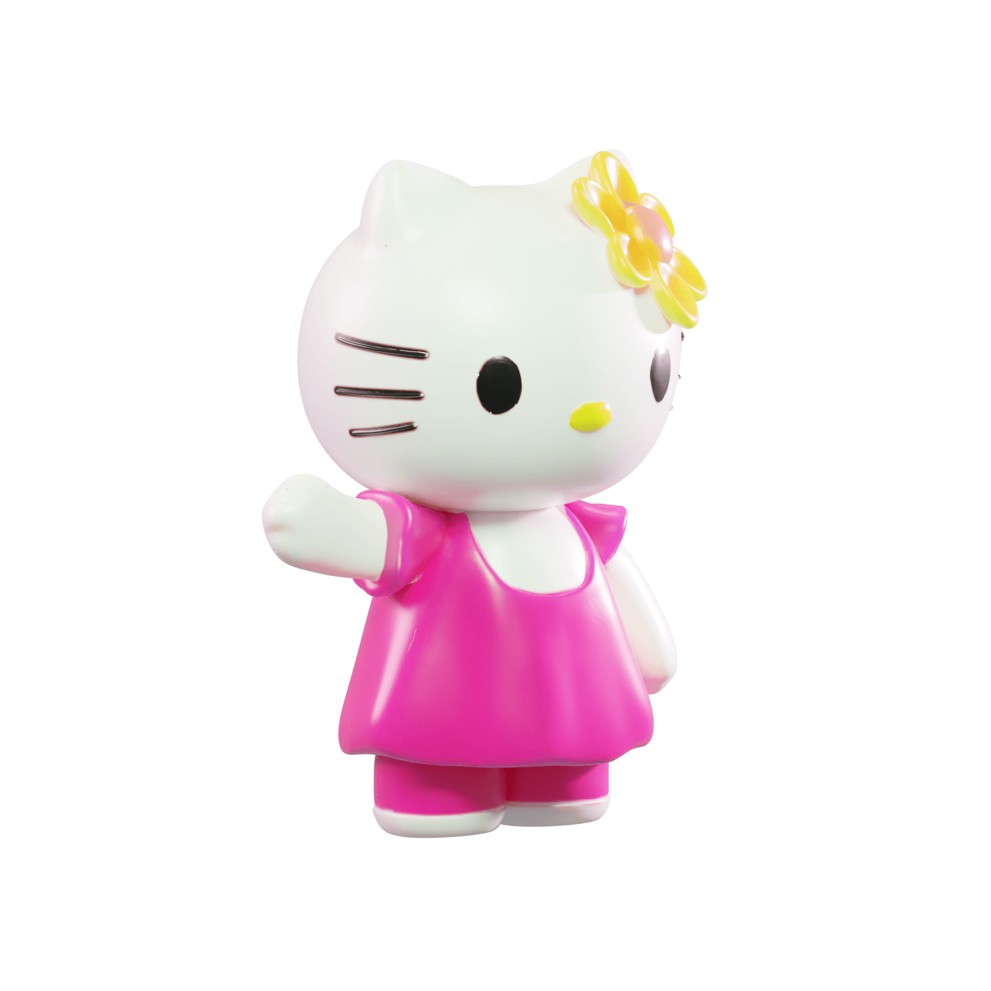 Hello Kitty 2 3d model