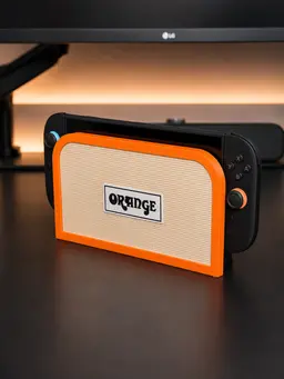 Orange Amp Switch Dock Cover 3d model