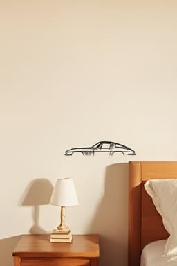 Corvette Classic C2 Wall Art, Wall Decor, Home Decor 3d model
