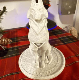 Fantasy Statue of Fen Harel (Solas) The Dread Wolf Dragon Age Veilguard - Make by my customer - 3d model