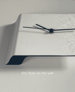 Folio, wall clock. 3d model