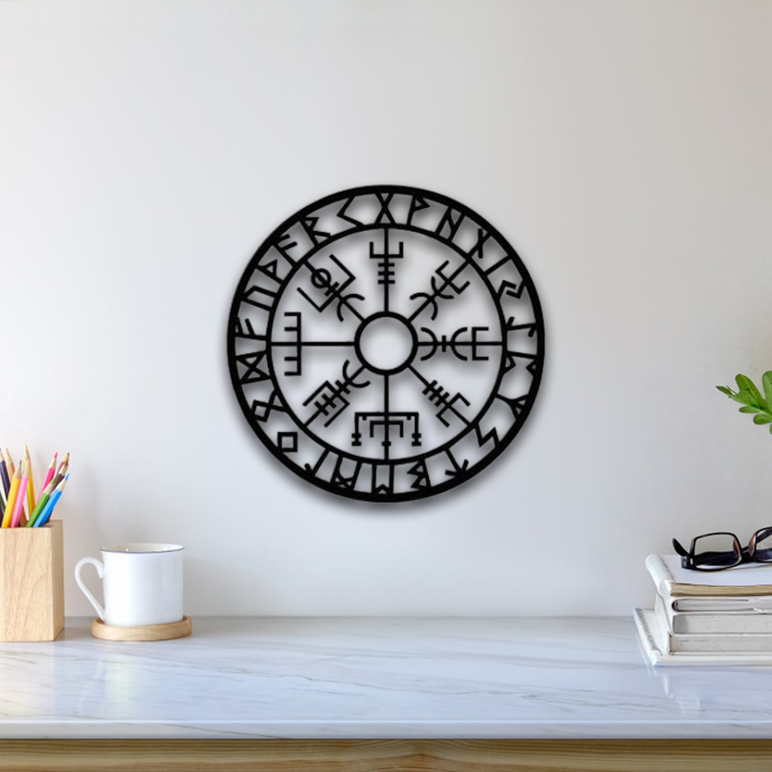 Viking Wall Art 3d model
