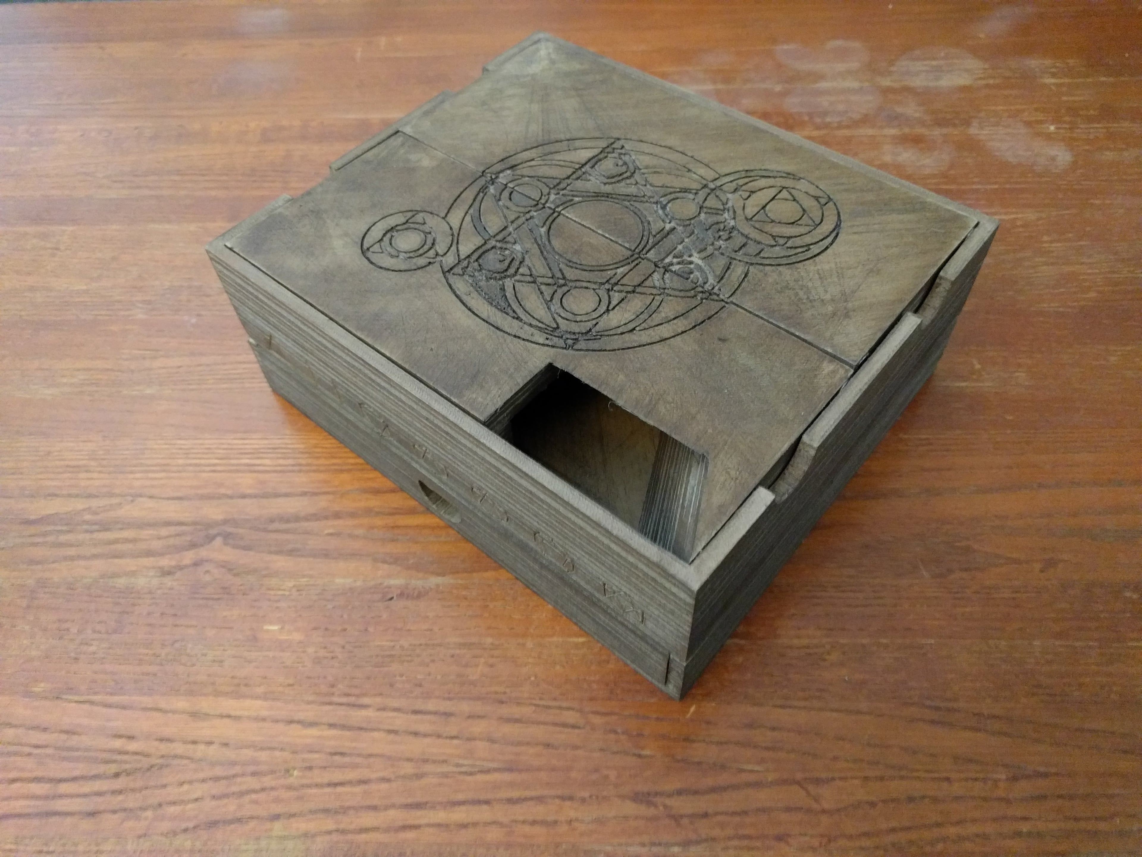 Magnetic Dice Box, Tray, and Tower 3d model