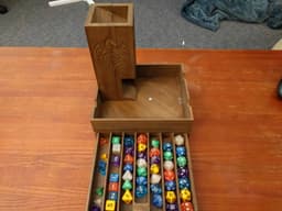 Magnetic Dice Box, Tray, and Tower 3d model