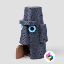 Squidward's House 3d model