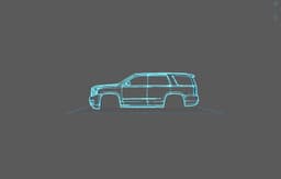 GMC - Yukon 2015 Wall Art 3d model