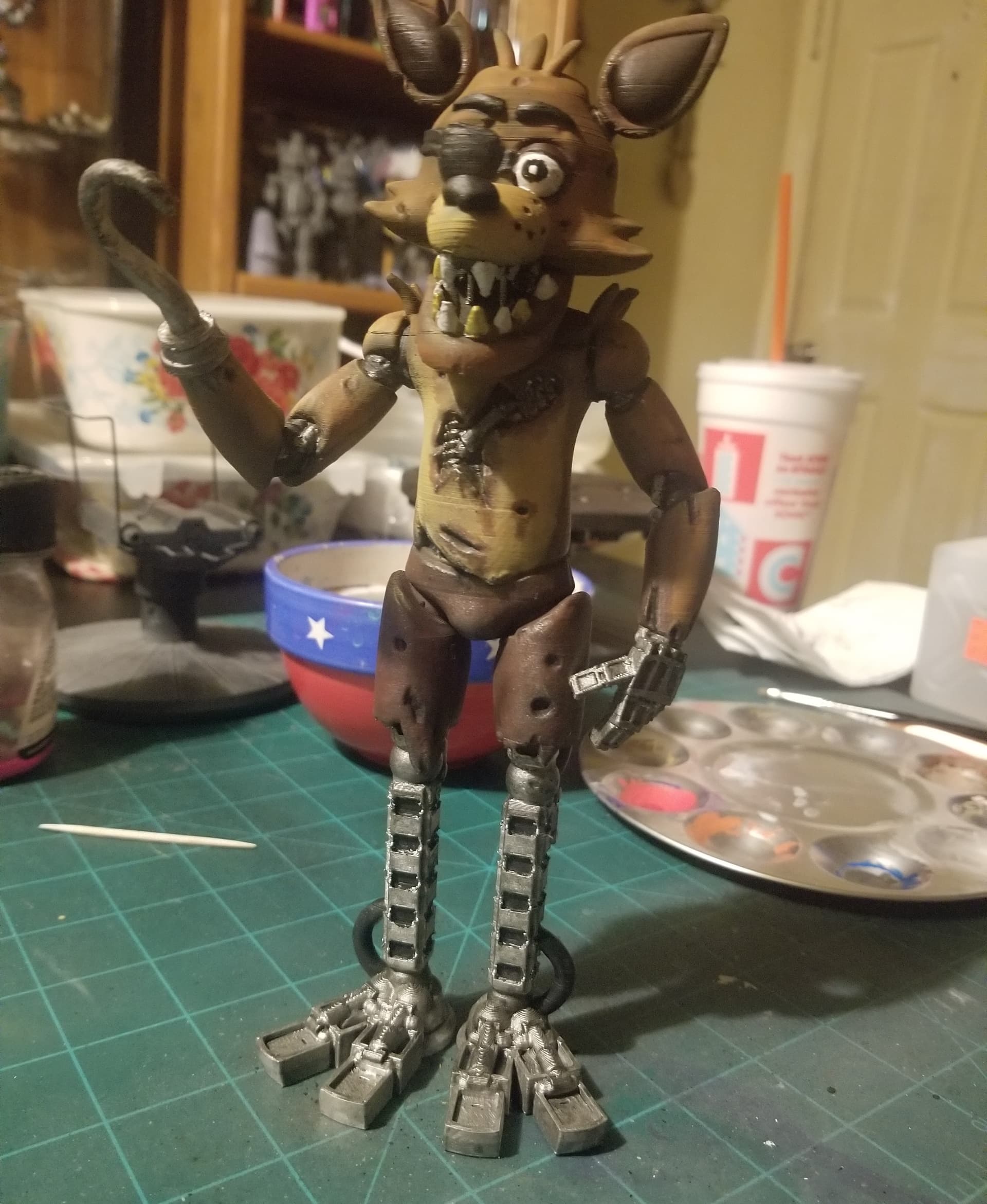 Foxy Painted (without flash)