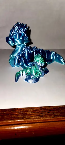 Made a regular size and then made a miniature size used a brim on the mini turned out really well idk the scale I didn't look what scale size I used 3d model