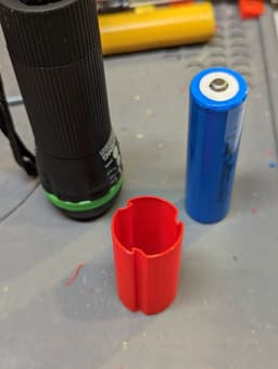 18650 Spacer 3d model