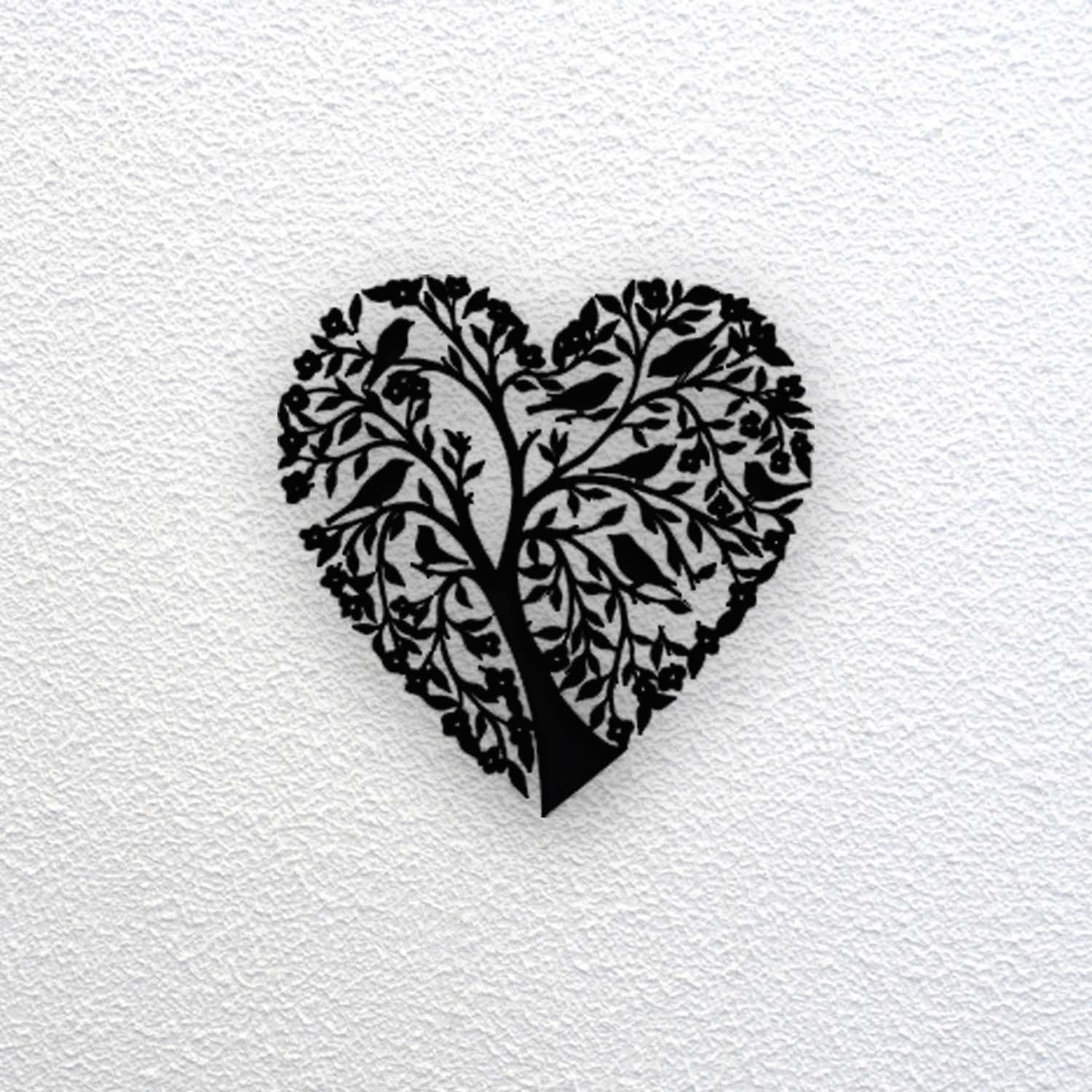 Heart Wall Art 3d model