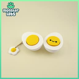 Eggscellent Fidget Clicker Keychain Bundle 3d model