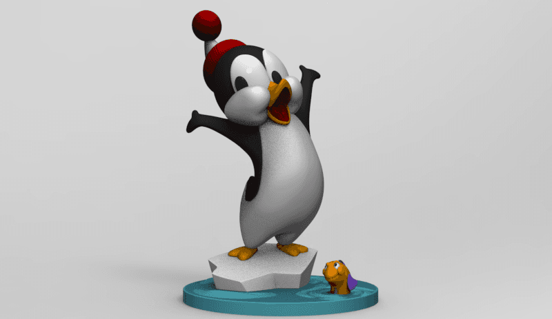 Chilly Willy 3d model