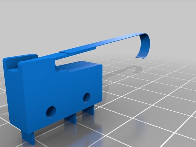 Cherry E63 Micro Switch - Long lever 3d model